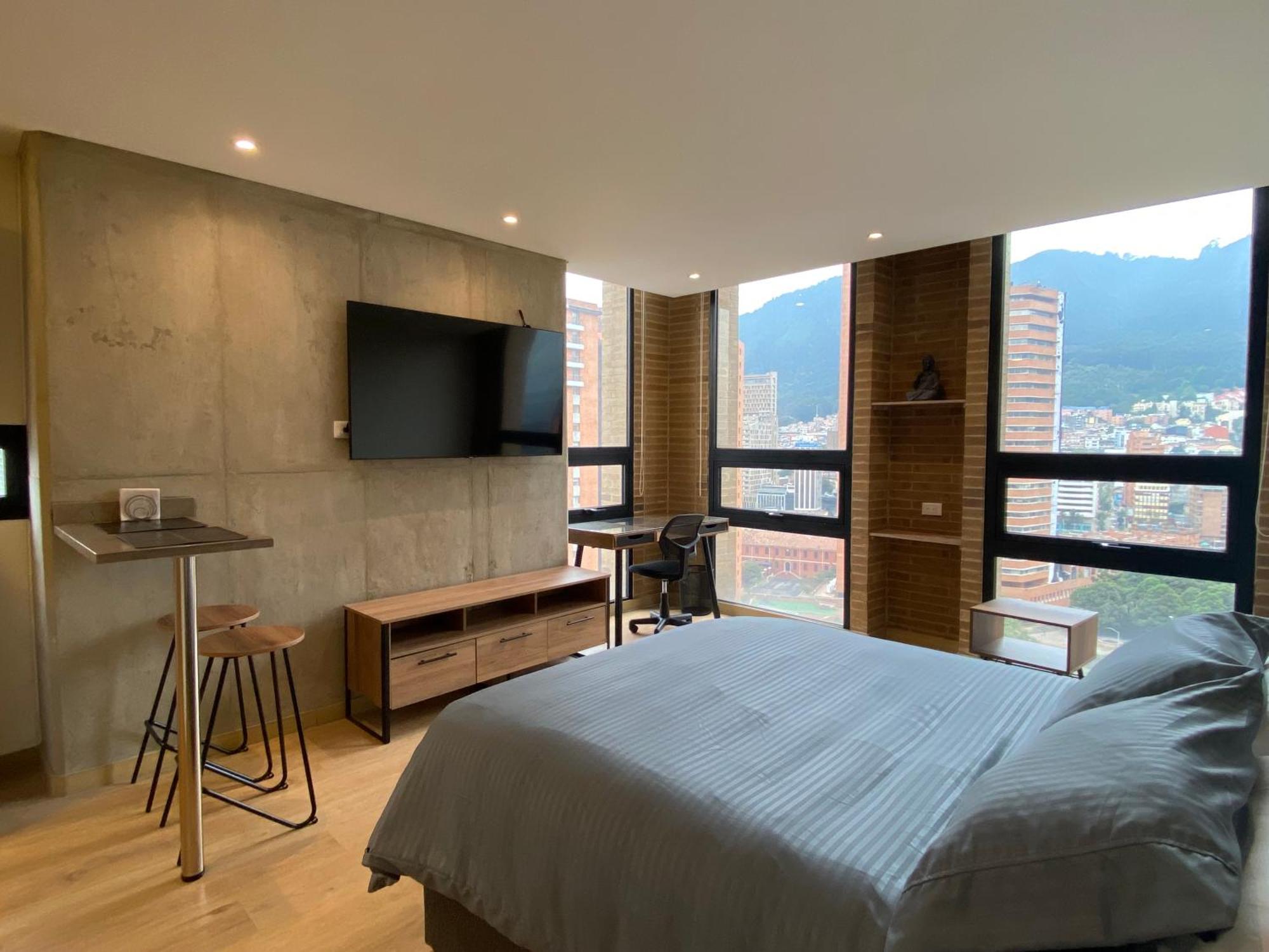 Penthouse Centro Internacional Apartamento Bogotá Exteriör bild